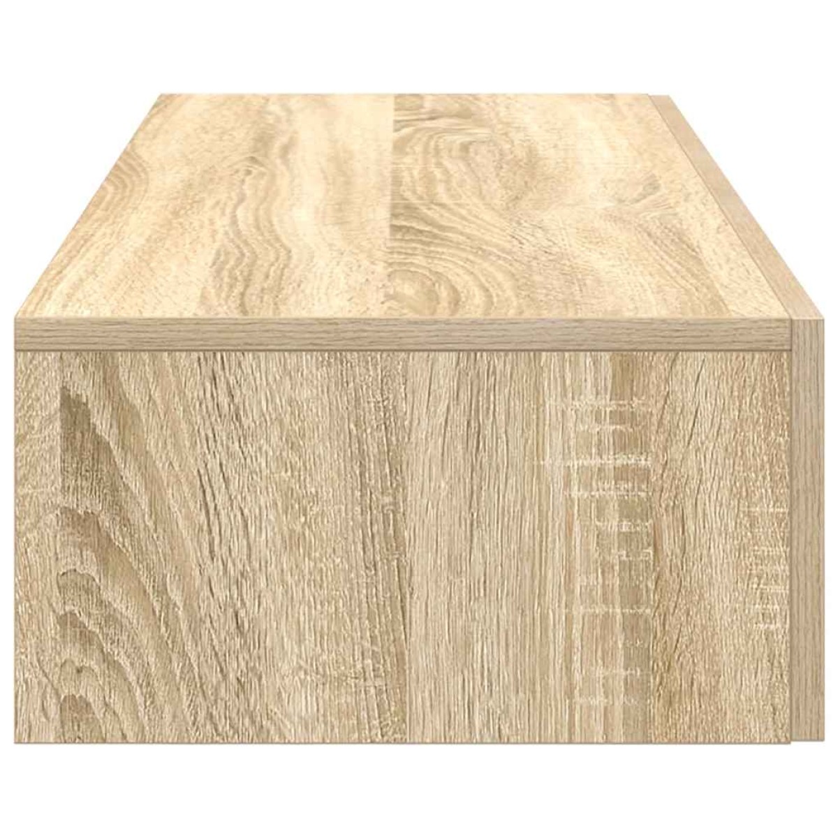 vidaXL Ράφι τοίχου με συρτάρια Δρυς sonoma 60x26,5x15 cm