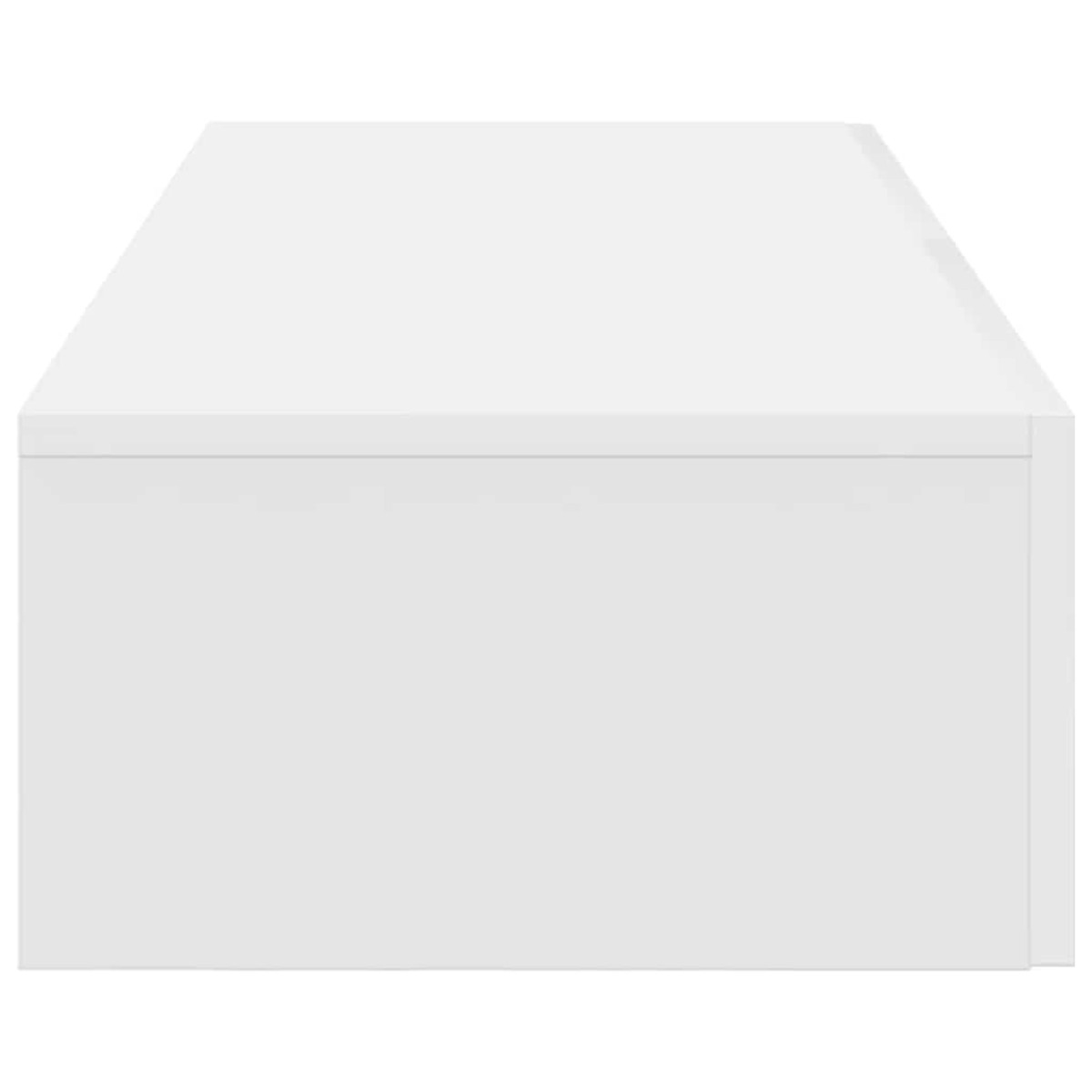 vidaXL Ράφι τοίχου με συρτάρια Λευκό 100x36x19 cm Κατασκευασμένο ξύλο