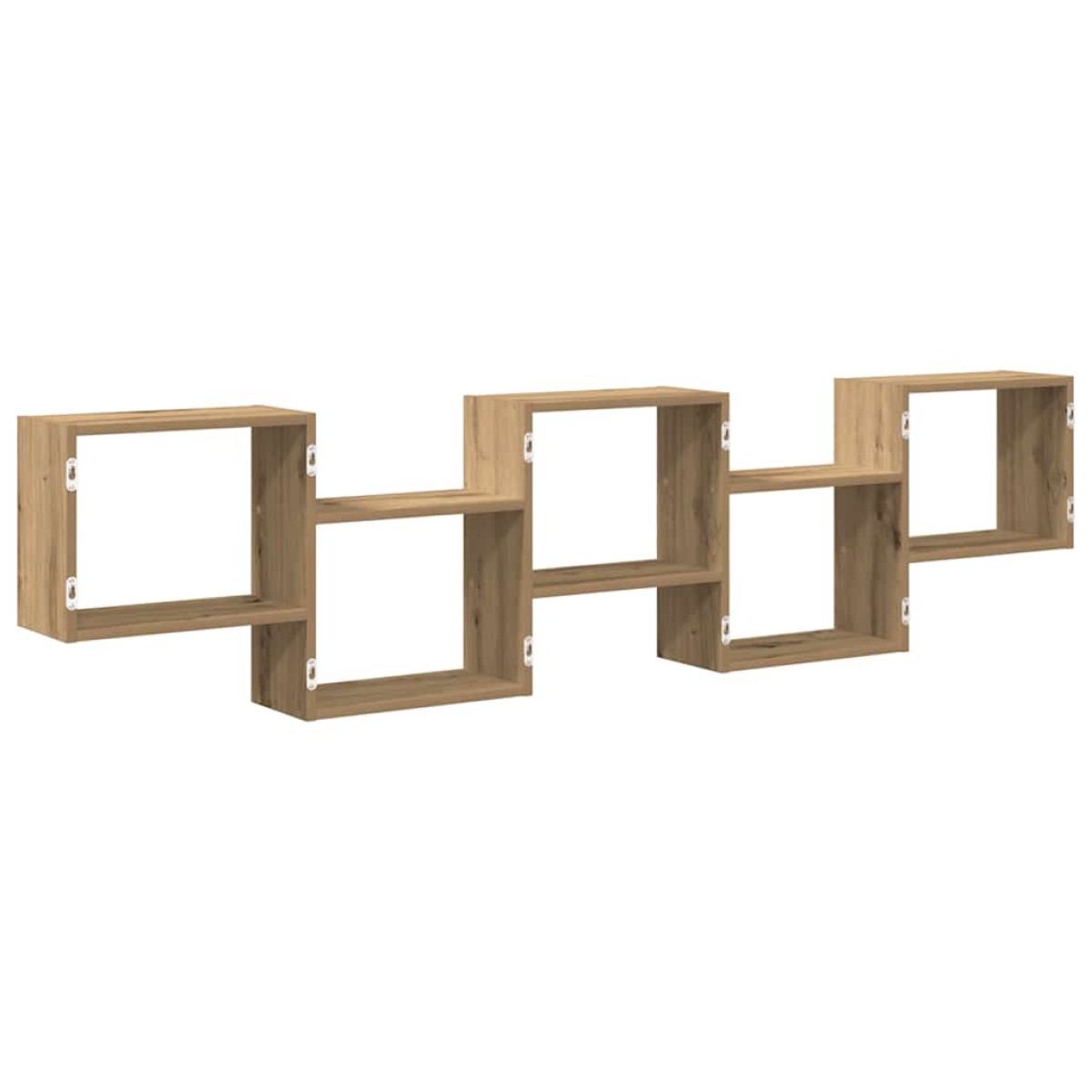 vidaXL Ράφι τοίχου με κύβους 5 διαμερισμάτων Engineered Wood