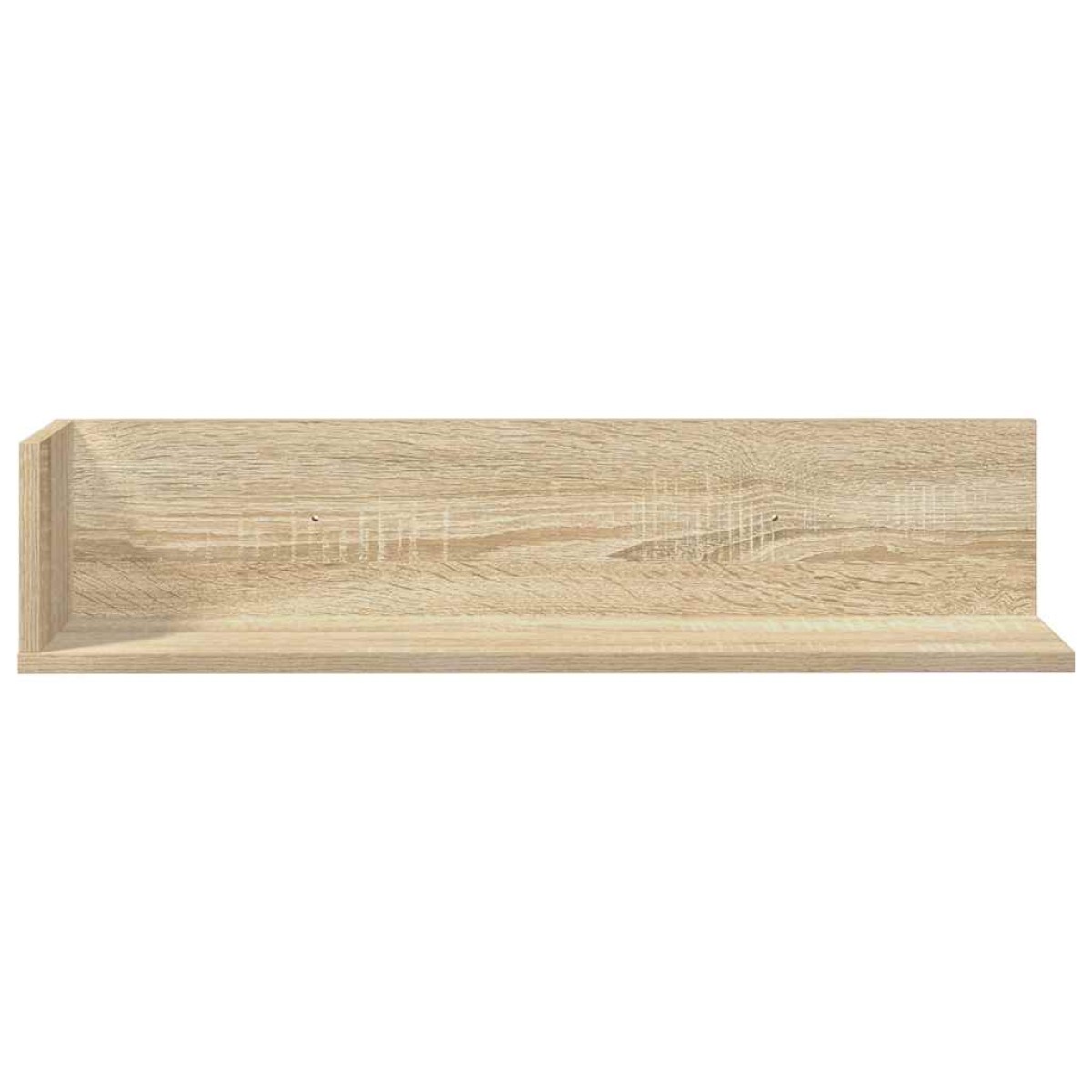 vidaXL Ράφια τοίχου 2 τεμάχια Δρυς sonoma 75x16,5x16,5 cm