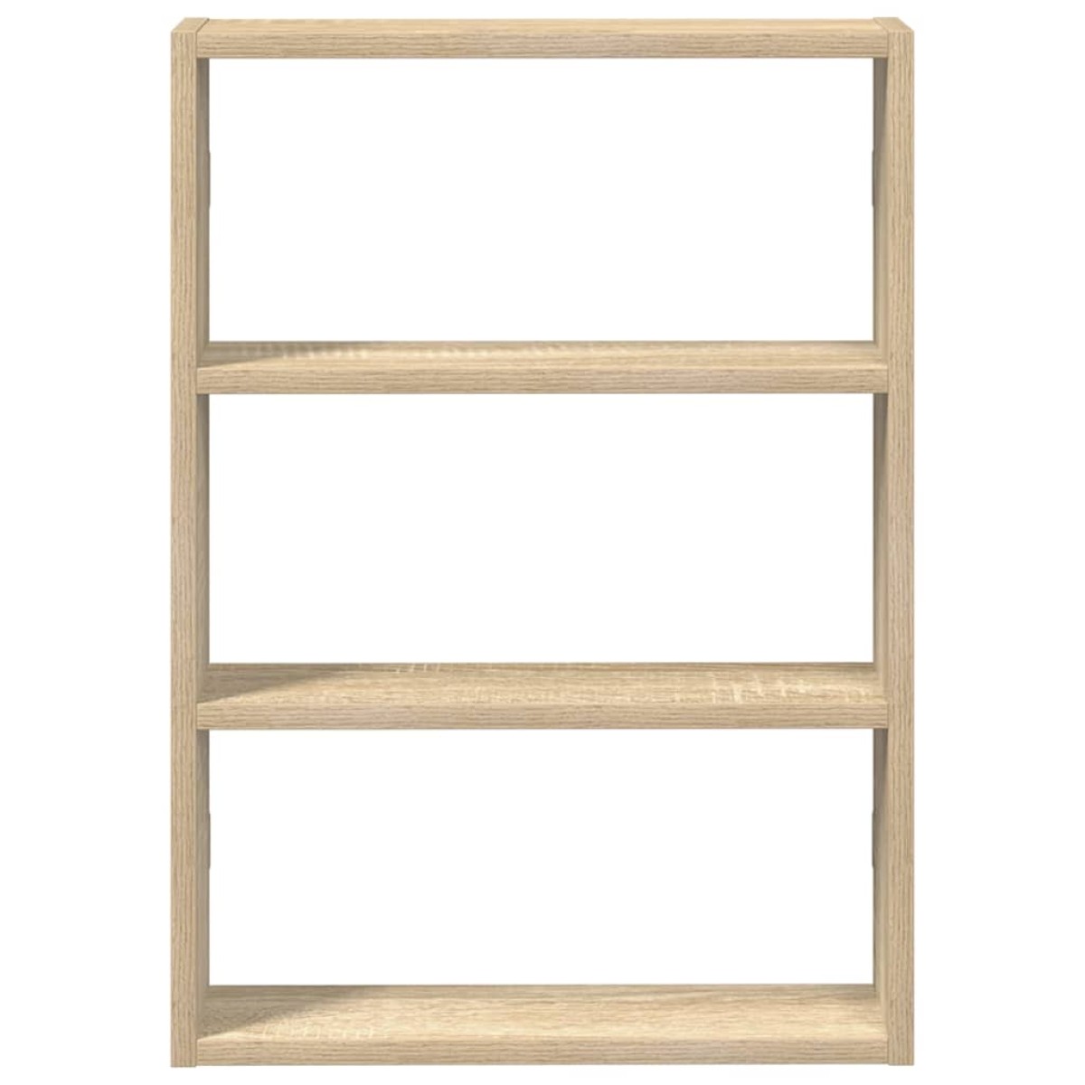 vidaXL Ραφιέρα Τοίχου Sonoma Δρυς 43x9x60 εκ. από Επεξεργ. Ξύλο