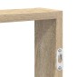 vidaXL Ραφιέρα Τοίχου Sonoma Δρυς 43x9x60 εκ. από Επεξεργ. Ξύλο