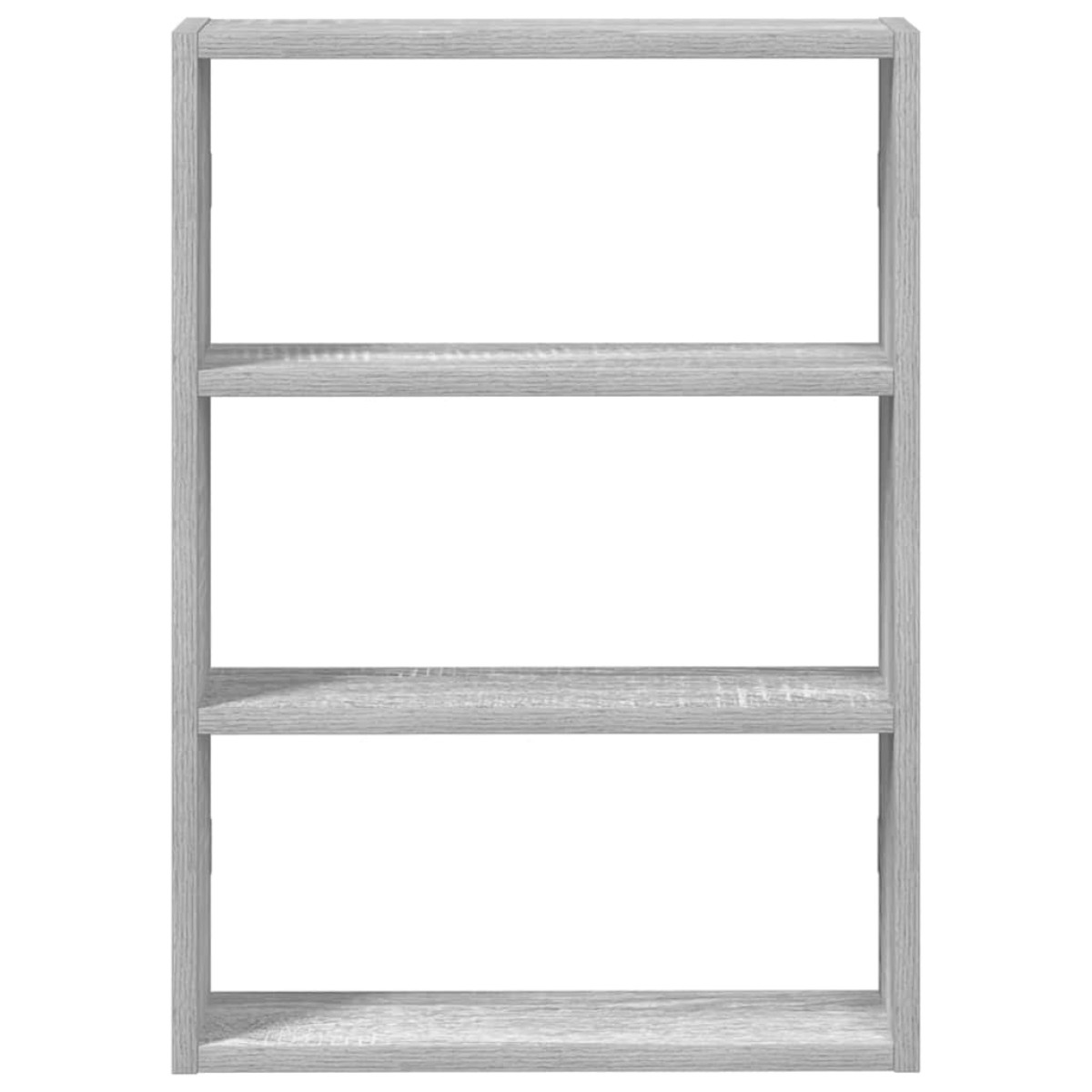 Ράφι τοίχου vidaXL Γκρι Sonoma 43x9x60 cm Κατασκευασμένο ξύλο