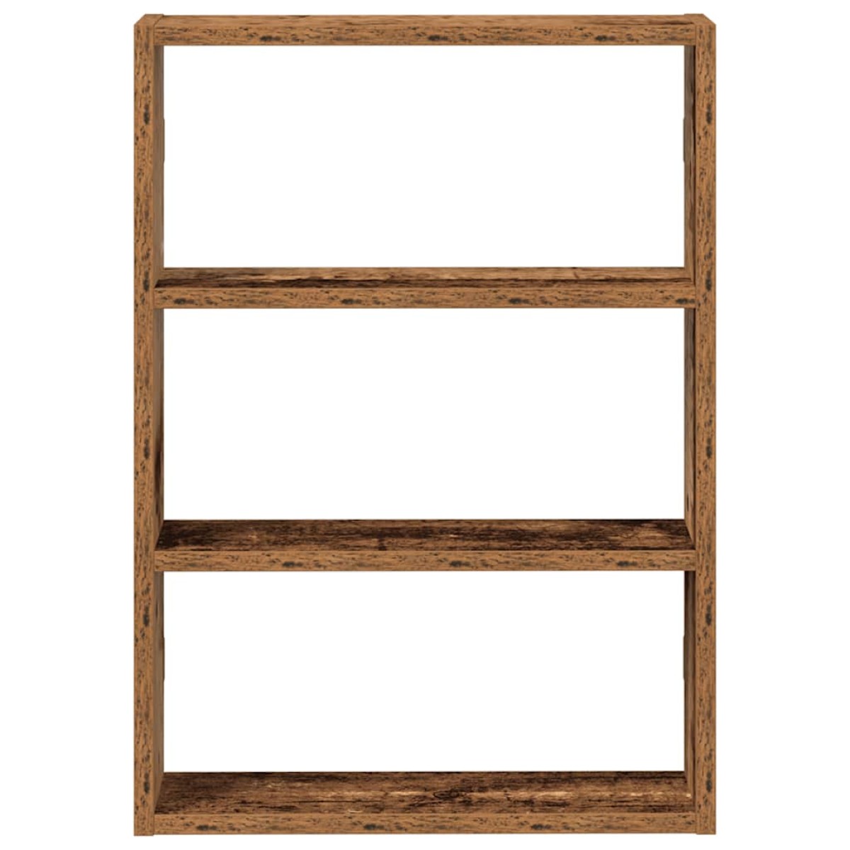 vidaXL Ράφι τοίχου Παλιό ξύλο 43x9x60 cm Κατασκευασμένο ξύλο