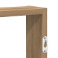 vidaXL Ράφι τοίχου Artisan Oak 43x9x60 cm Κατασκευασμένο ξύλο