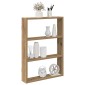 vidaXL Ράφι τοίχου Artisan Oak 43x9x60 cm Κατασκευασμένο ξύλο