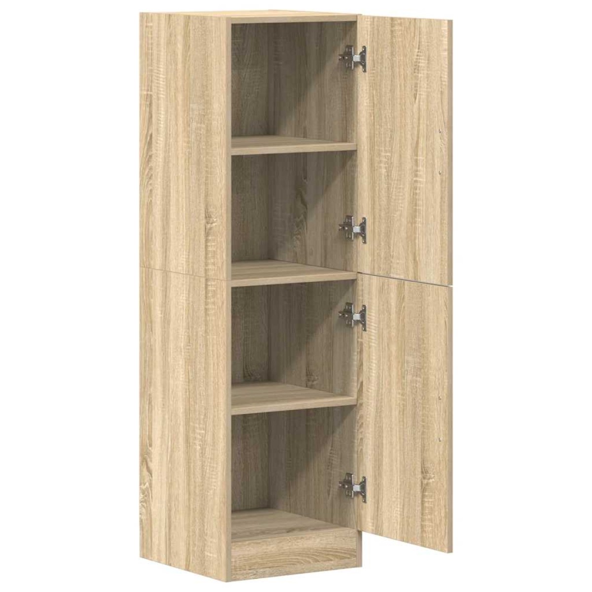 vidaXL Στήλη Κουζίνας Sonoma Δρυς 38x41,5x131,5 εκ Επεξεργασμένο Ξύλο