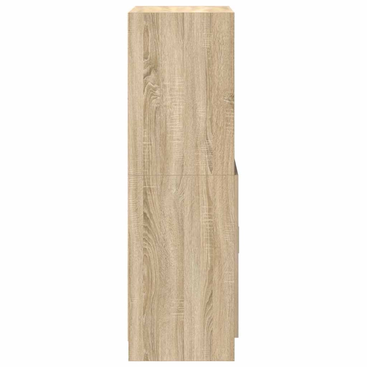 vidaXL Στήλη Κουζίνας Sonoma Δρυς 57x41,5x131,5 εκ. Επεξεργασμένο Ξύλο