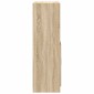 vidaXL Στήλη Κουζίνας Sonoma Δρυς 57x41,5x131,5 εκ. Επεξεργασμένο Ξύλο