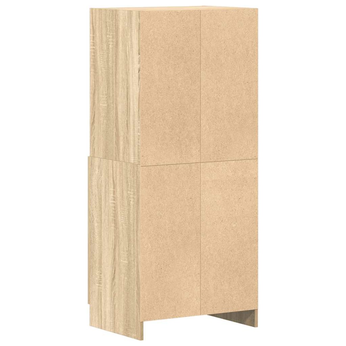 vidaXL Στήλη Κουζίνας Sonoma Δρυς 57x41,5x131,5 εκ. Επεξεργασμένο Ξύλο