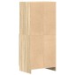 vidaXL Στήλη Κουζίνας Sonoma Δρυς 57x41,5x131,5 εκ. Επεξεργασμένο Ξύλο