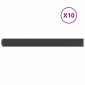 vidaXL Περίγραμμα γκαζόν 10 τμχ. 10 x 103 cm Κρύα έλαση από χάλυβα