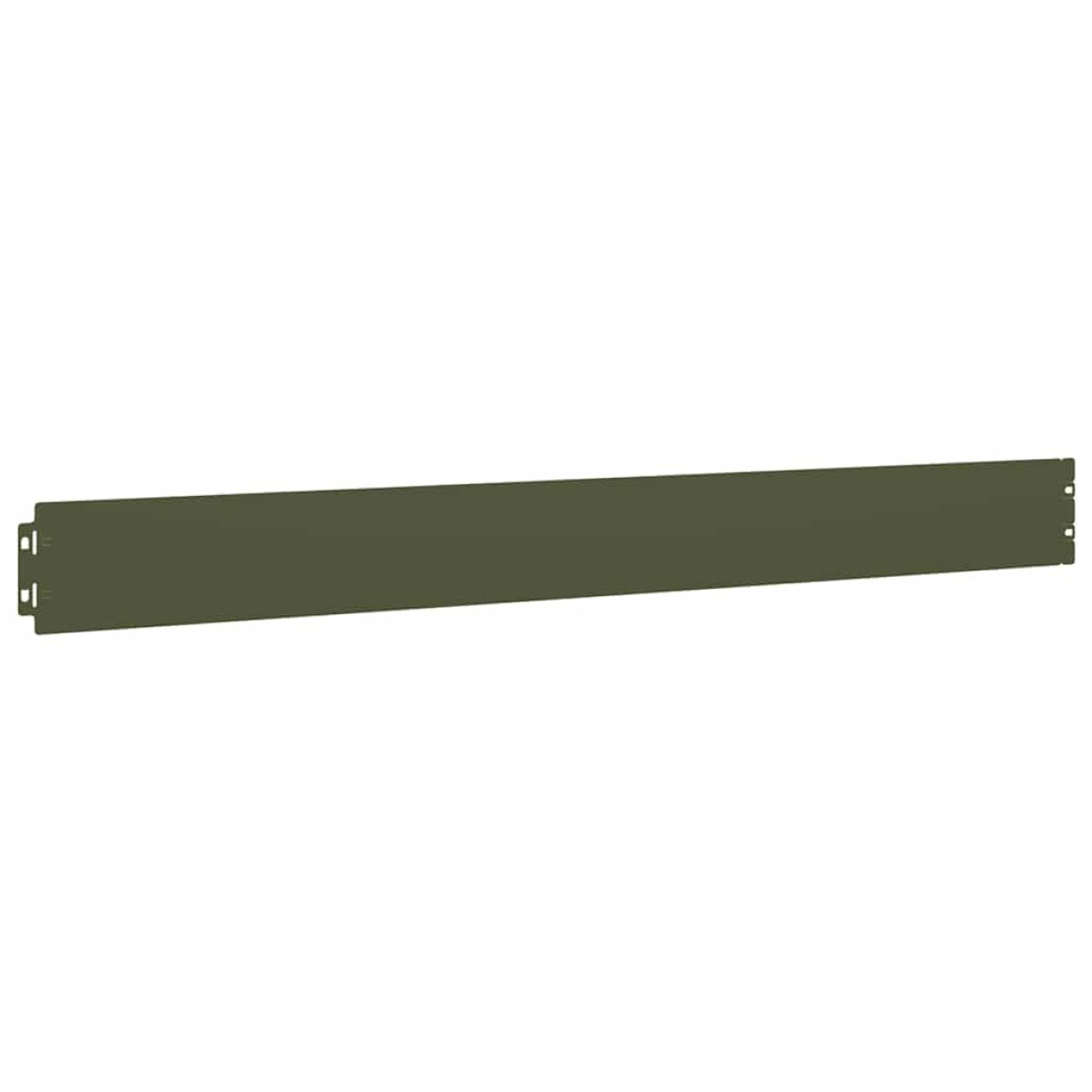 vidaXL Περίγραμμα γκαζόν 10 τμχ. 10 x 103 cm Κρύα έλαση από χάλυβα