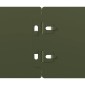 vidaXL Περίγραμμα γκαζόν 10 τμχ. 10 x 103 cm Κρύα έλαση από χάλυβα