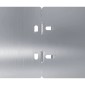 vidaXL Περίγραμμα γκαζόν 10 τμχ. 10 x 103 cm Γαλβανισμένος Χάλυβας