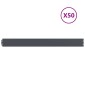 vidaXL Περίγραμμα γκαζόν 50 τμχ. 10 x 103 cm Κρύα έλαση από χάλυβα
