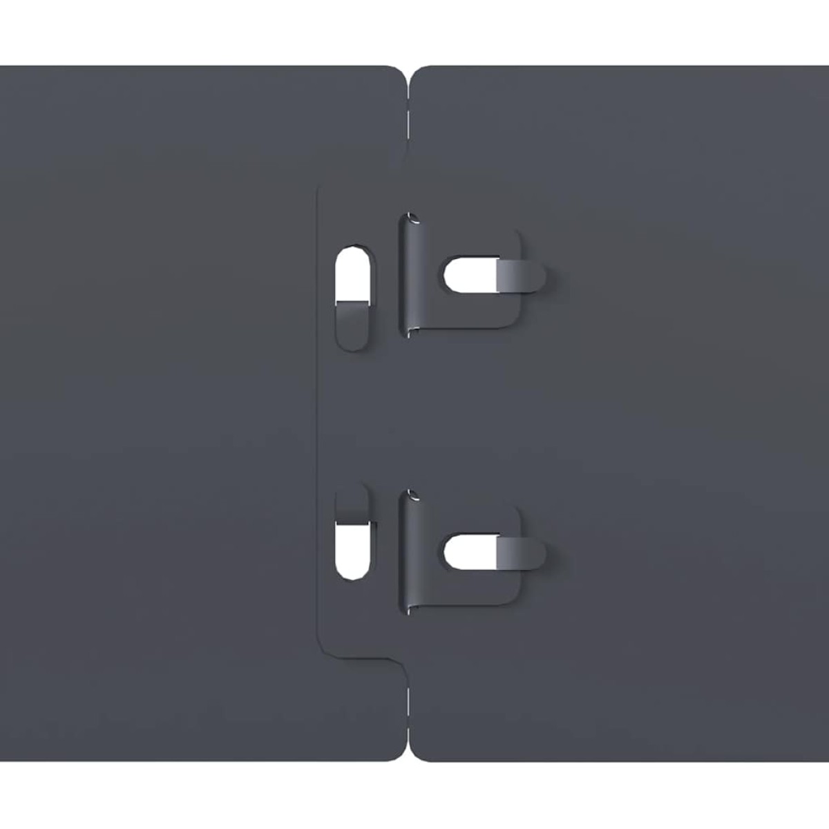 vidaXL Περίγραμμα γκαζόν 50 τμχ. 10 x 103 cm Κρύα έλαση από χάλυβα
