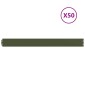 vidaXL Περίγραμμα γκαζόν 50 τμχ. 10 x 103 cm Κρύα έλαση από χάλυβα