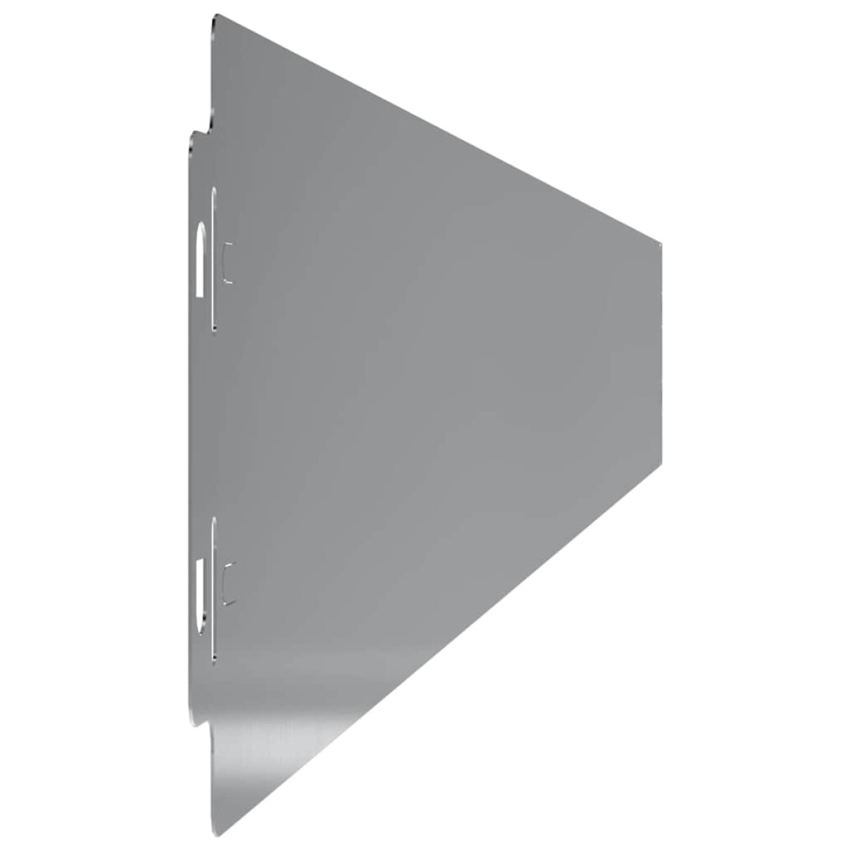 vidaXL Περίγραμμα γκαζόν 50 τμχ. 10 x 103 cm Γαλβανισμένος Χάλυβας