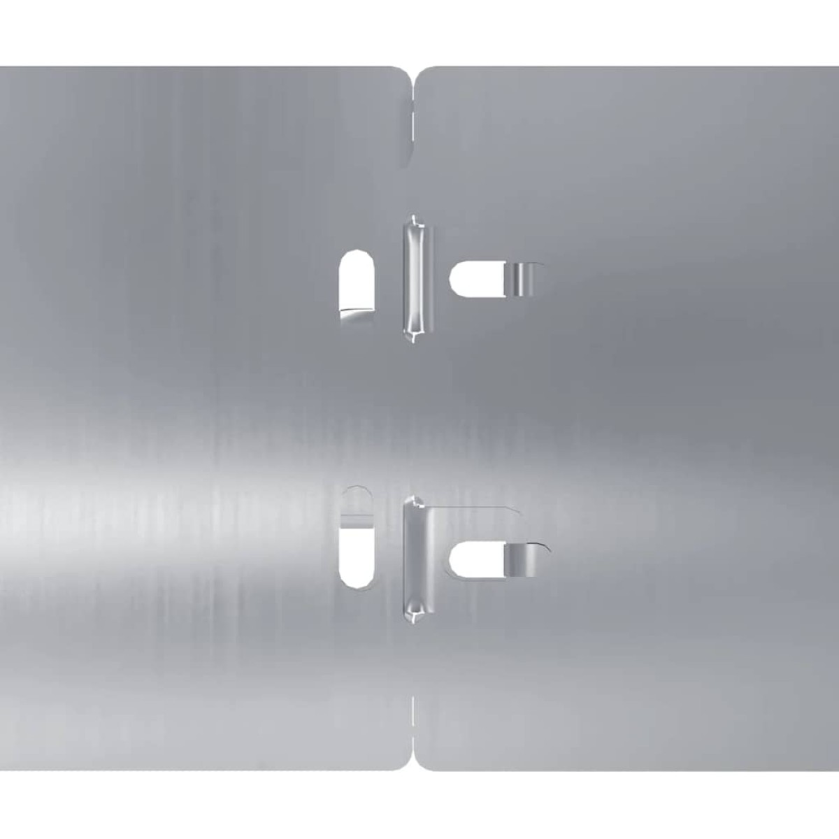 vidaXL Περίγραμμα γκαζόν 50 τμχ. 10 x 103 cm Γαλβανισμένος Χάλυβας