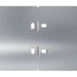 vidaXL Περίγραμμα γκαζόν 50 τμχ. 10 x 103 cm Γαλβανισμένος Χάλυβας