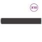 vidaXL Περίγραμμα γκαζόν 10 τμχ. 15 x 103 cm Κρύα έλαση από χάλυβα