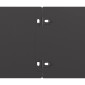 vidaXL Περίγραμμα γκαζόν 10 τμχ. 15 x 103 cm Κρύα έλαση από χάλυβα