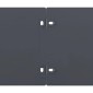 vidaXL Περίγραμμα γκαζόν 10 τμχ. 15 x 103 cm Κρύα έλαση από χάλυβα