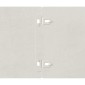 vidaXL Περίγραμμα γκαζόν 10 τμχ. 15 x 103 cm Ανοξείδωτο Ατσάλι Ασημί