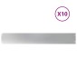 vidaXL Περίγραμμα γκαζόν 10 τμχ. 15 x 103 cm Γαλβανισμένος Χάλυβας