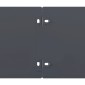vidaXL Περίγραμμα γκαζόν 50 τμχ. 15 x 103 cm Κρύα έλαση από χάλυβα