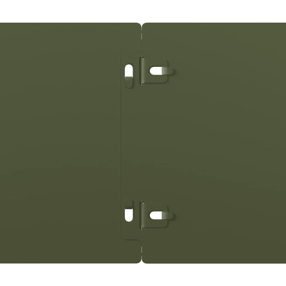 vidaXL Περίγραμμα γκαζόν 50 τμχ. 15 x 103 cm Κρύα έλαση από χάλυβα