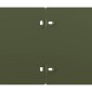 vidaXL Περίγραμμα γκαζόν 50 τμχ. 15 x 103 cm Κρύα έλαση από χάλυβα