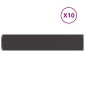 vidaXL Περίγραμμα γκαζόν 10 τμχ. 20 x 103 cm Κρύα έλαση από χάλυβα