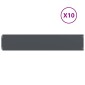 vidaXL Περίγραμμα γκαζόν 10 τμχ. 20 x 103 cm Κρύα έλαση από χάλυβα