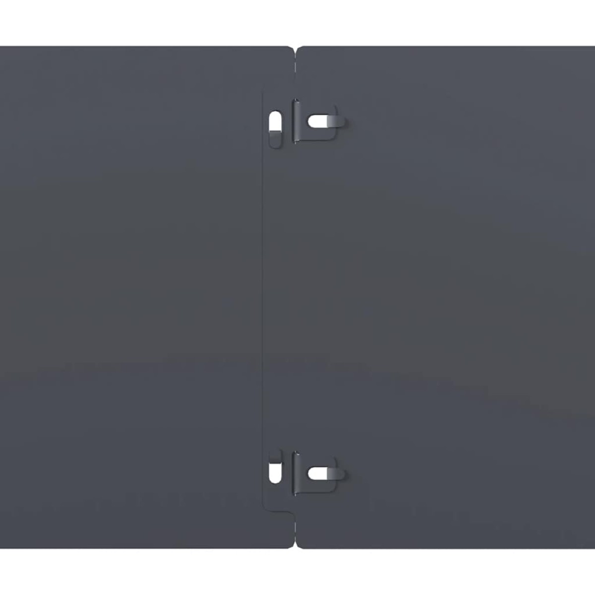 vidaXL Περίγραμμα γκαζόν 10 τμχ. 20 x 103 cm Κρύα έλαση από χάλυβα