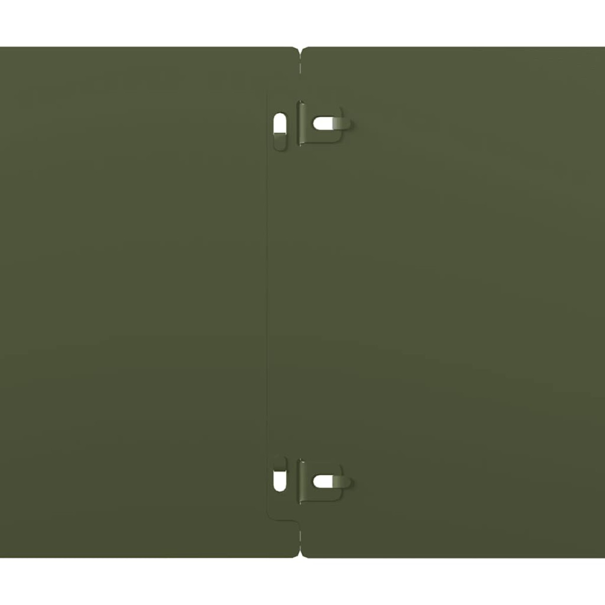 vidaXL Περίγραμμα γκαζόν 10 τμχ. 20 x 103 cm Κρύα έλαση από χάλυβα