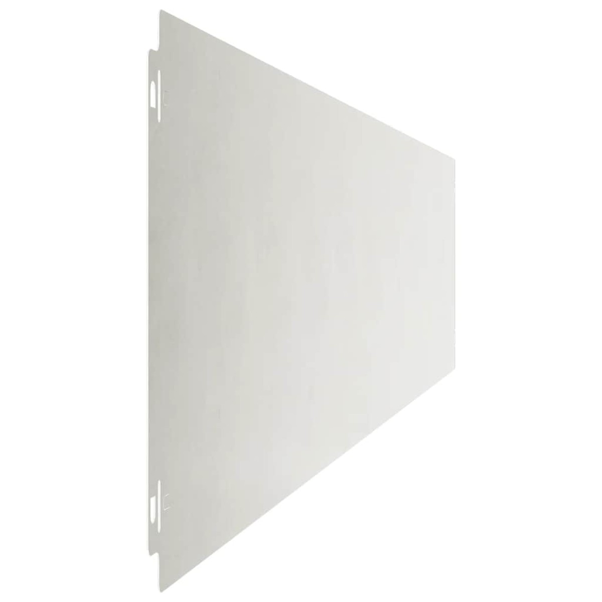vidaXL Περίγραμμα γκαζόν 10 τμχ. 20 x 103 cm Ανοξείδωτο Ατσάλι Ασημί