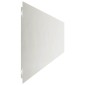 vidaXL Περίγραμμα γκαζόν 10 τμχ. 20 x 103 cm Ανοξείδωτο Ατσάλι Ασημί