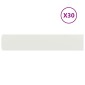 vidaXL Περίγραμμα γκαζόν 30 τμχ. 20 x 103 cm Κρύα έλαση από χάλυβα