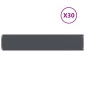 vidaXL Περίγραμμα γκαζόν 30 τμχ. 20 x 103 cm Κρύα έλαση από χάλυβα