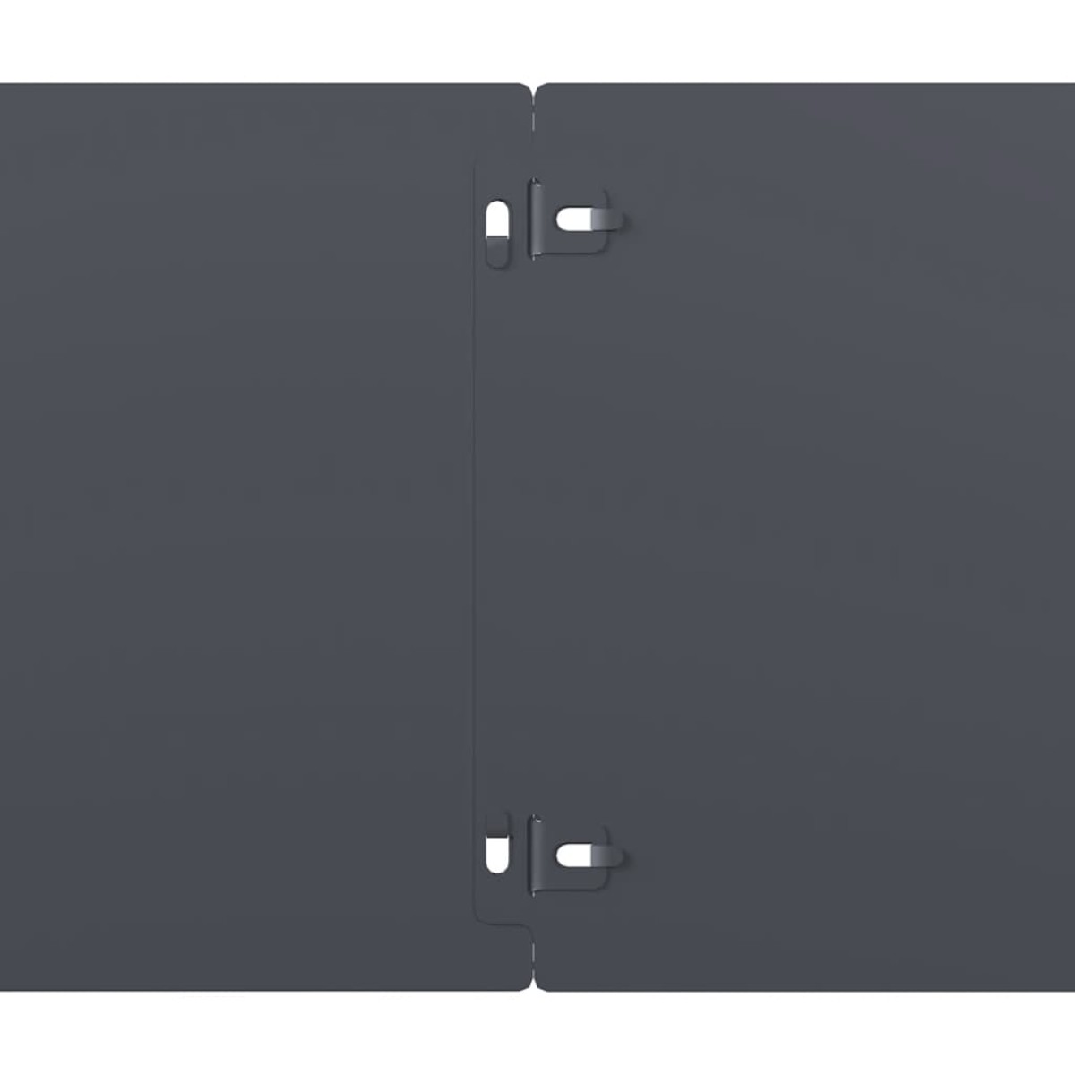 vidaXL Περίγραμμα γκαζόν 30 τμχ. 20 x 103 cm Κρύα έλαση από χάλυβα