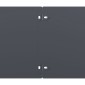 vidaXL Περίγραμμα γκαζόν 30 τμχ. 20 x 103 cm Κρύα έλαση από χάλυβα