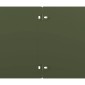 vidaXL Περίγραμμα γκαζόν 30 τμχ. 20 x 103 cm Κρύα έλαση από χάλυβα