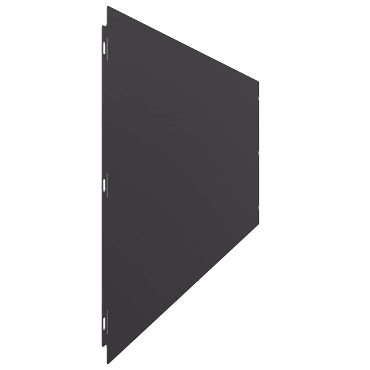 vidaXL Περίγραμμα γκαζόν 10 τμχ. 25 x 103 cm Κρύα έλαση από χάλυβα