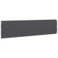 vidaXL Περίγραμμα γκαζόν 10 τμχ. 25 x 103 cm Κρύα έλαση από χάλυβα