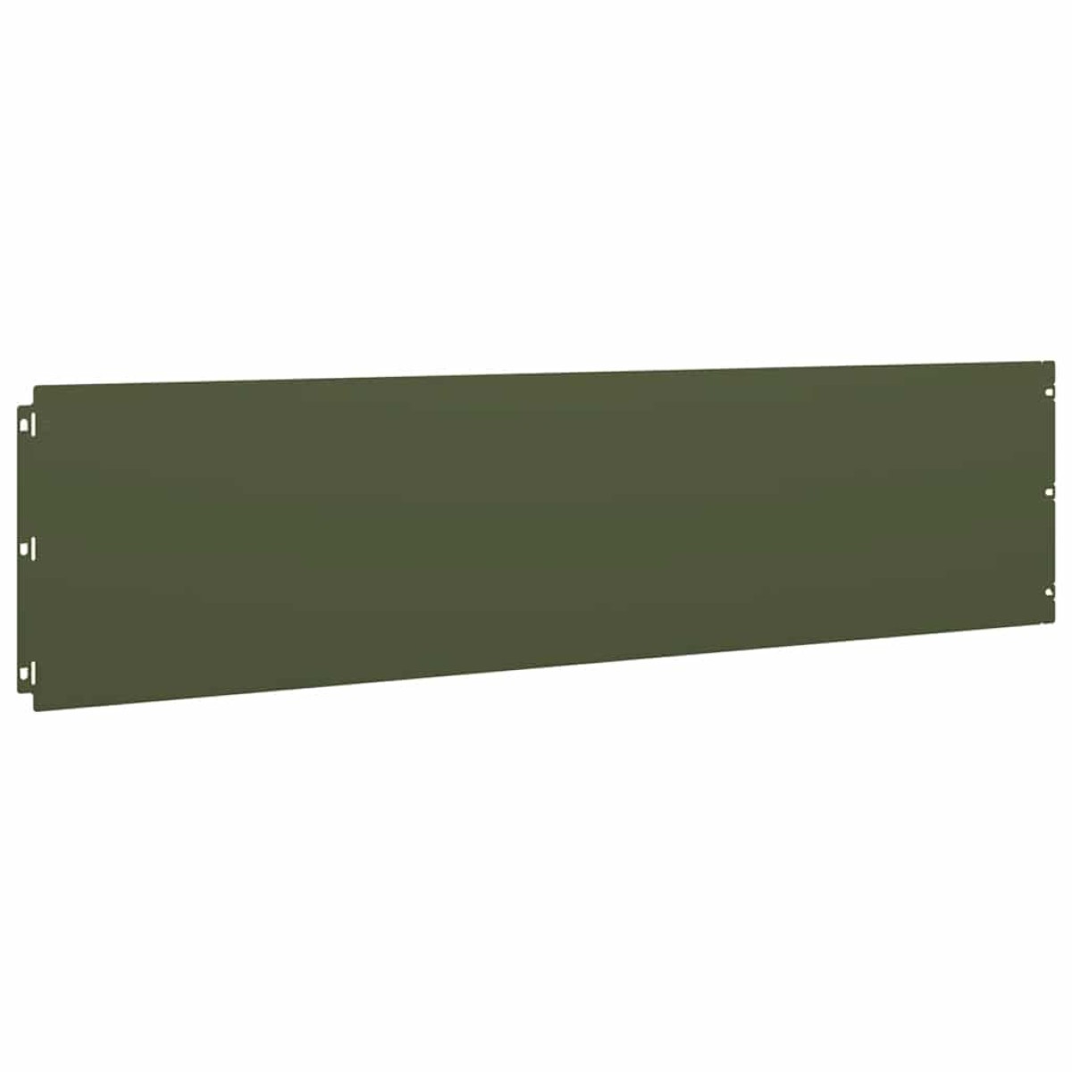vidaXL Περίγραμμα γκαζόν 10 τμχ. 25 x 103 cm Κρύα έλαση από χάλυβα