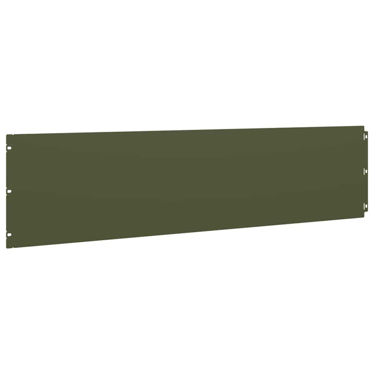 vidaXL Περίγραμμα γκαζόν 10 τμχ. 25 x 103 cm Κρύα έλαση από χάλυβα