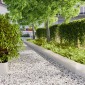 vidaXL Περίγραμμα γκαζόν 10 τμχ. 25 x 103 cm Ανοξείδωτο Ατσάλι Ασημί