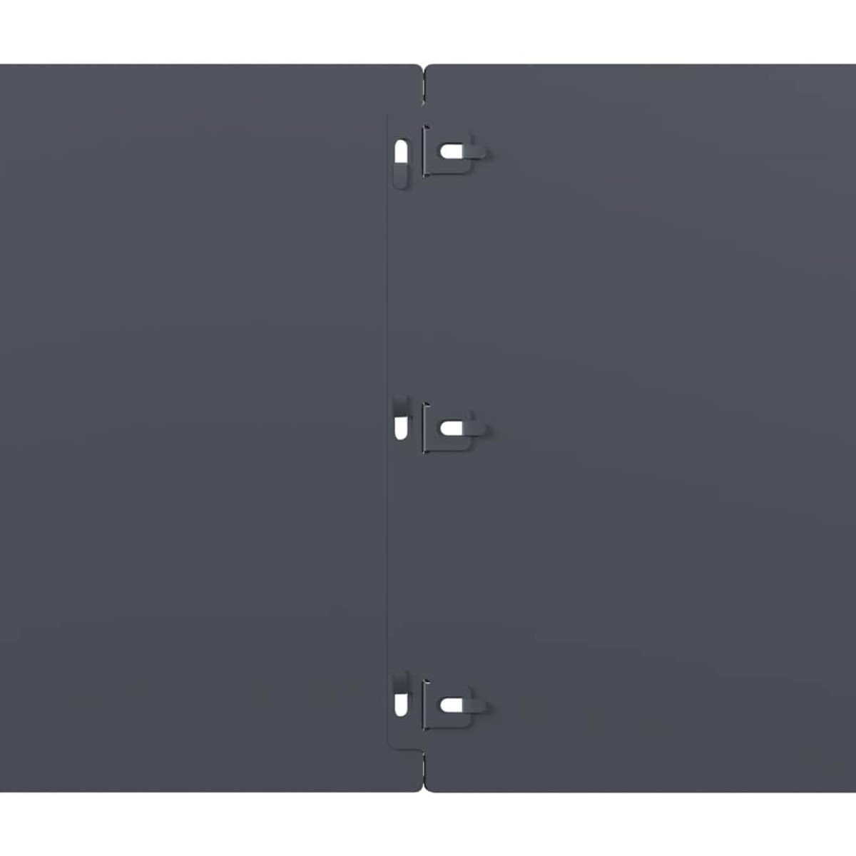 vidaXL Περίγραμμα γκαζόν 20 τμχ. 25 x 103 cm Κρύα έλαση από χάλυβα